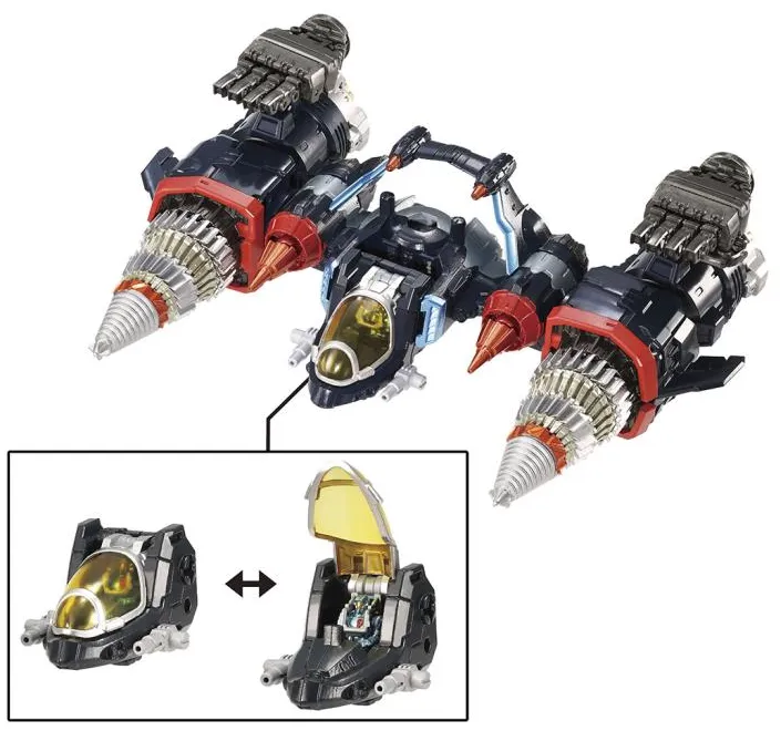 DA-80 Big Powered GV Verse Caliber Version | Diaclone Reboot