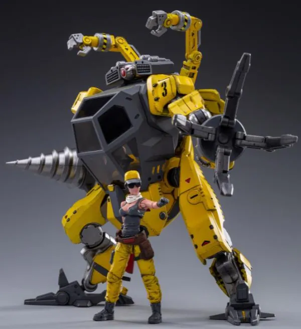 NORTH 03 Maintenance Mech with Pilot | Joy Toy Battle for the Stars