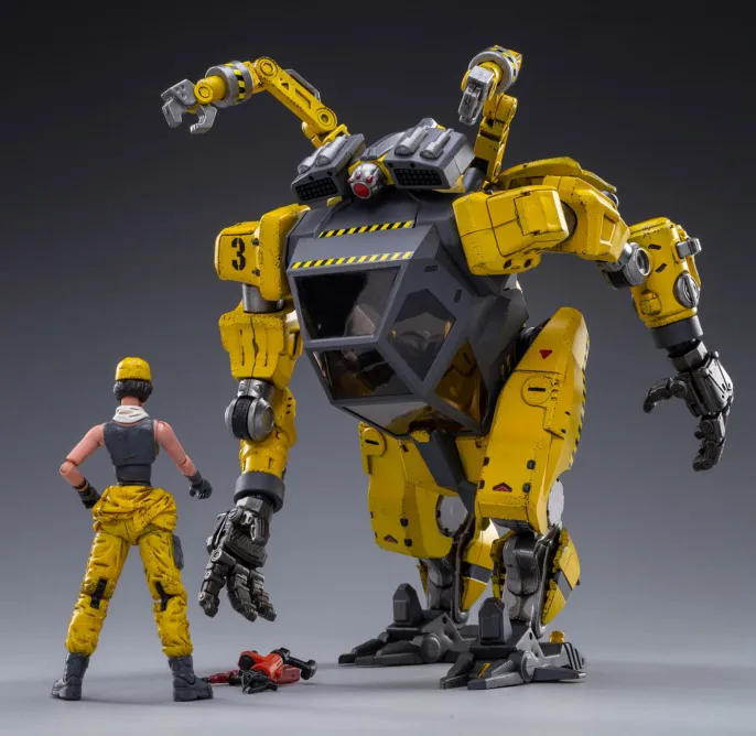 NORTH 03 Maintenance Mech with Pilot | Joy Toy Battle for the Stars