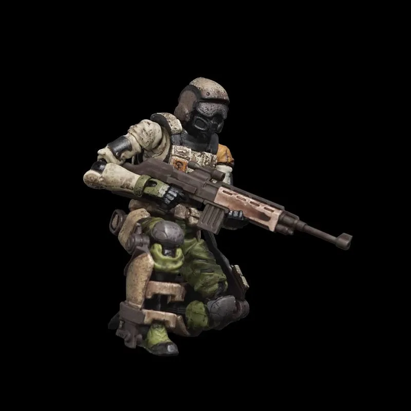 FAV-AP07 Desert AEGIS Exoskeleton Armor Set 1:18 Scale | Acid Rain FAV