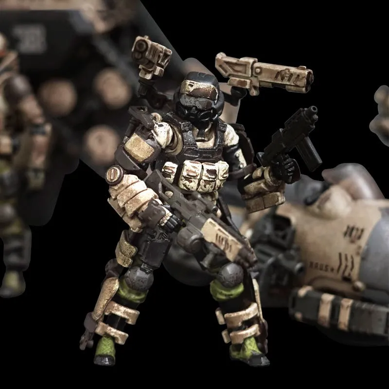 FAV-AP07 Desert AEGIS Exoskeleton Armor Set 1:18 Scale | Acid Rain FAV