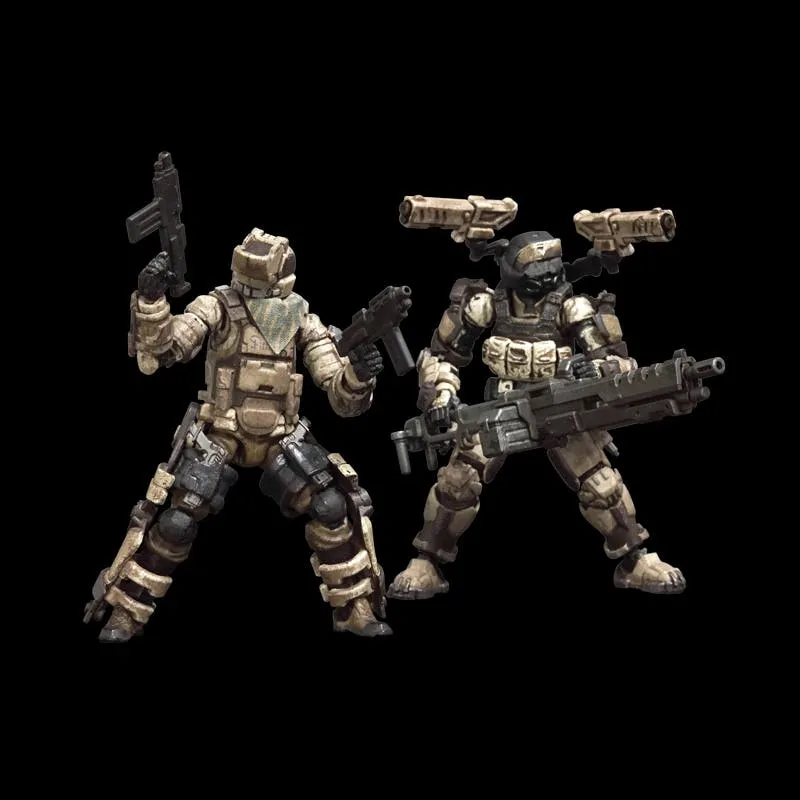 FAV-AP07 Desert AEGIS Exoskeleton Armor Set 1:18 Scale | Acid Rain FAV