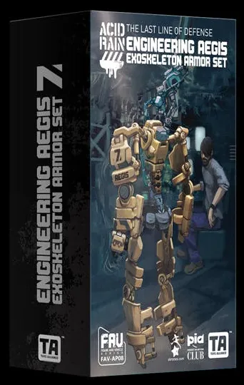 FAV-AP08 Engineering AEGIS Exoskeleton Armor Set 1:18 Scale | Acid Rain FAV
