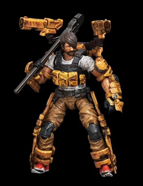 FAV-AP08 Engineering AEGIS Exoskeleton Armor Set 1:18 Scale | Acid Rain FAV