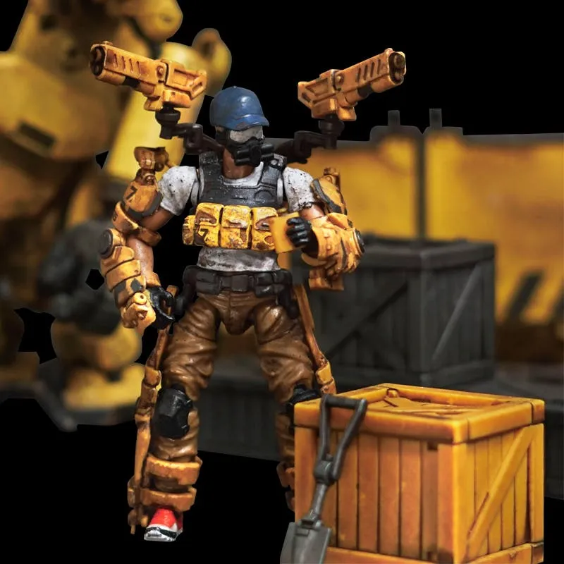 FAV-AP08 Engineering AEGIS Exoskeleton Armor Set 1:18 Scale | Acid Rain FAV