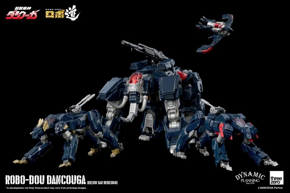 Dancouga Kelvin Sau Redesign Version Robo-dou Collectible Figure | Dancouga Super Beast Machine God | threezero