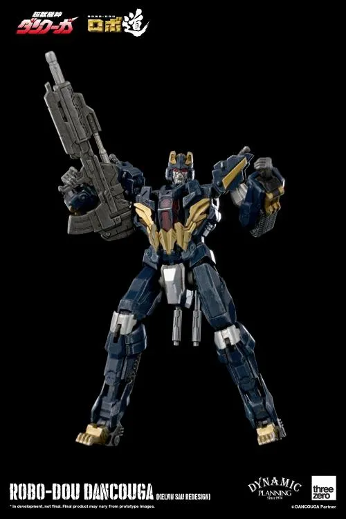 Dancouga Kelvin Sau Redesign Version Robo-dou Collectible Figure | Dancouga Super Beast Machine God | threezero