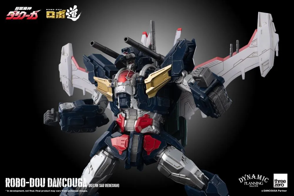 Dancouga Kelvin Sau Redesign Version Robo-dou Collectible Figure | Dancouga Super Beast Machine God | threezero