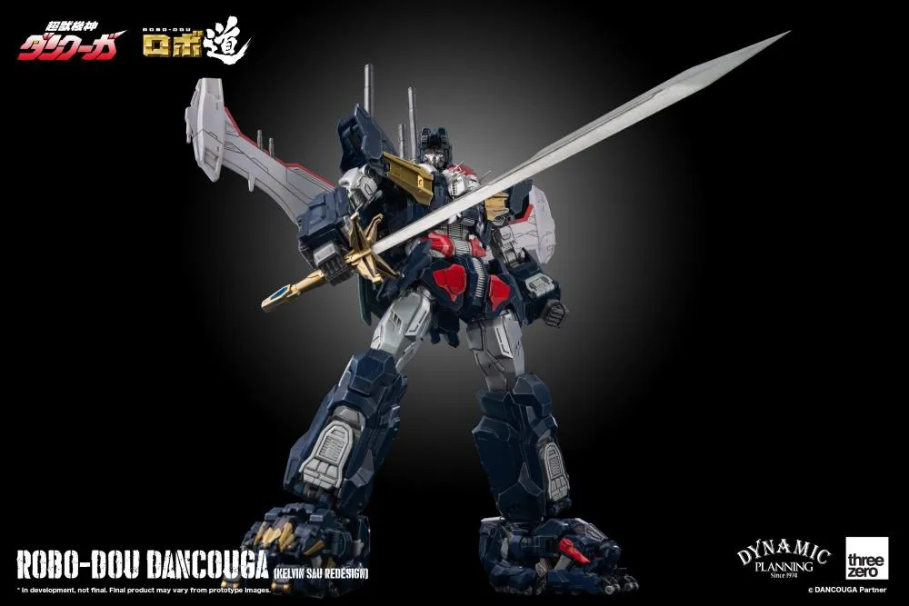 Dancouga Kelvin Sau Redesign Version Robo-dou Collectible Figure | Dancouga Super Beast Machine God | threezero