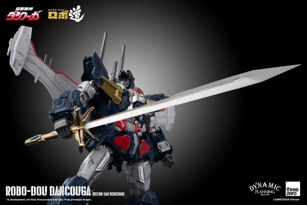 Dancouga Kelvin Sau Redesign Version Robo-dou Collectible Figure | Dancouga Super Beast Machine God | threezero