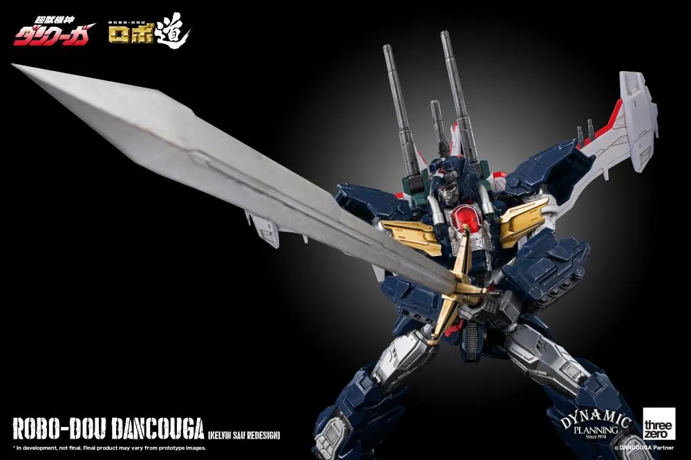 Dancouga Kelvin Sau Redesign Version Robo-dou Collectible Figure | Dancouga Super Beast Machine God | threezero