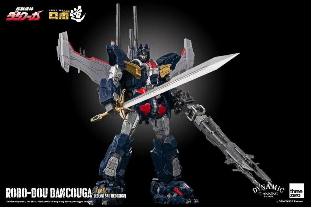 Dancouga Kelvin Sau Redesign Version Robo-dou Collectible Figure | Dancouga Super Beast Machine God | threezero