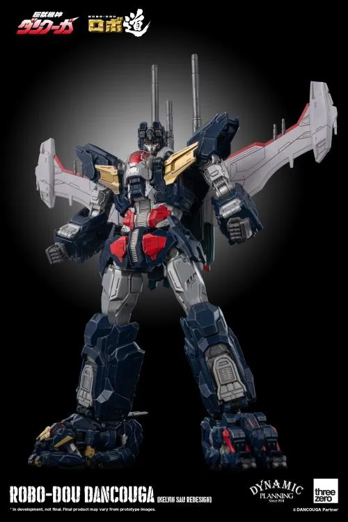 Dancouga Kelvin Sau Redesign Version Robo-dou Collectible Figure | Dancouga Super Beast Machine God | threezero