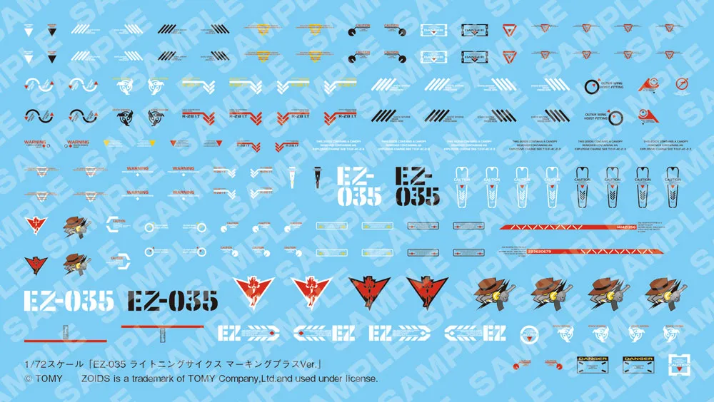 EZ-035 Lightning Saix Marking Plus Version Model Kit | Zoids Highend Master Model | Kotobukiya