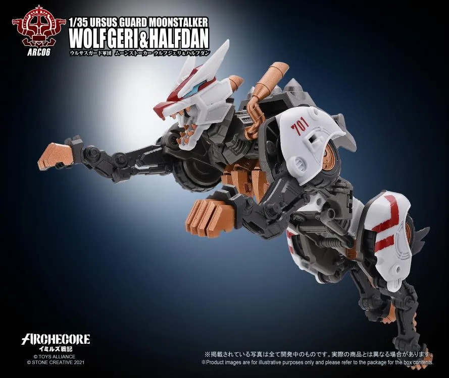 ARC-06 Ursus Guard Moonstalker Wolf Geri and Halfdan 1:35 Scale | ARCHECORE