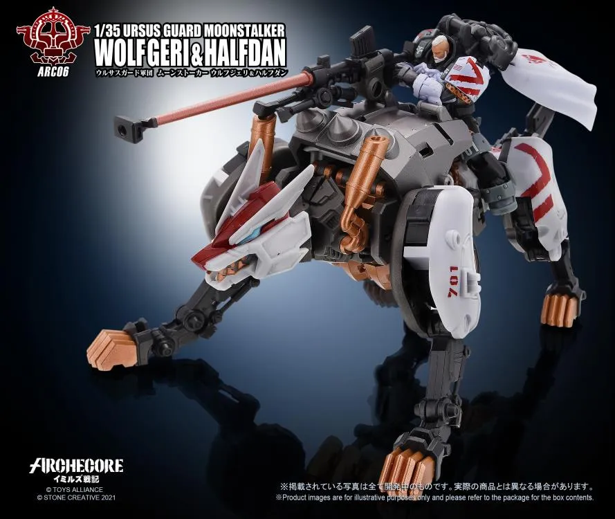 ARC-06 Ursus Guard Moonstalker Wolf Geri and Halfdan 1:35 Scale | ARCHECORE