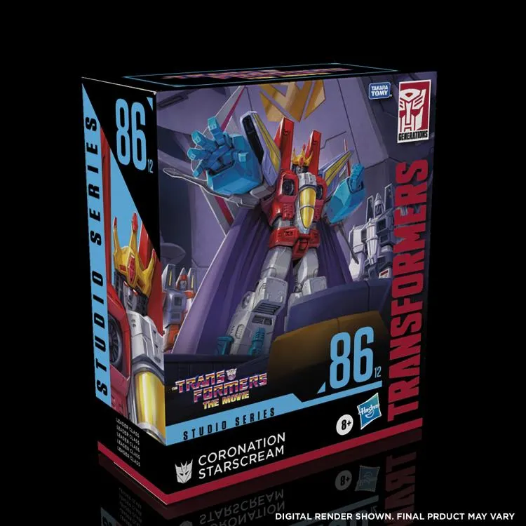 86-12 Coronation Starscream Leader Class | Transformers Studio Series | Transformers: The Movie 86