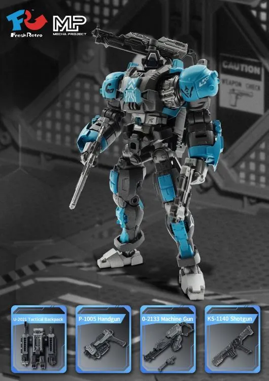 MP-02 Brave 13 Team Mecha Army | Mecha Project | Fresh Retro