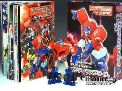 Activators Optimus Prime Exclusive Clear Version | Japanese Transformers Animated