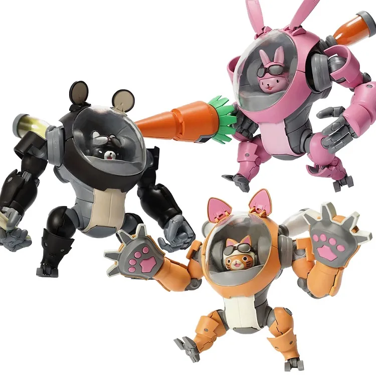 Mech Mech Zoo Set of 3 Model Kits |  Milk Company