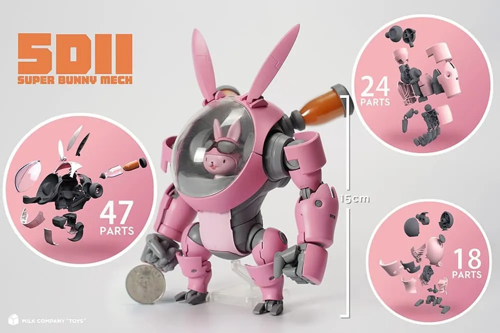 Mech Mech Zoo Set of 3 Model Kits |  Milk Company