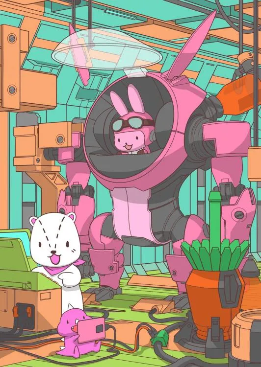 Mech Mech Zoo Set of 3 Model Kits |  Milk Company