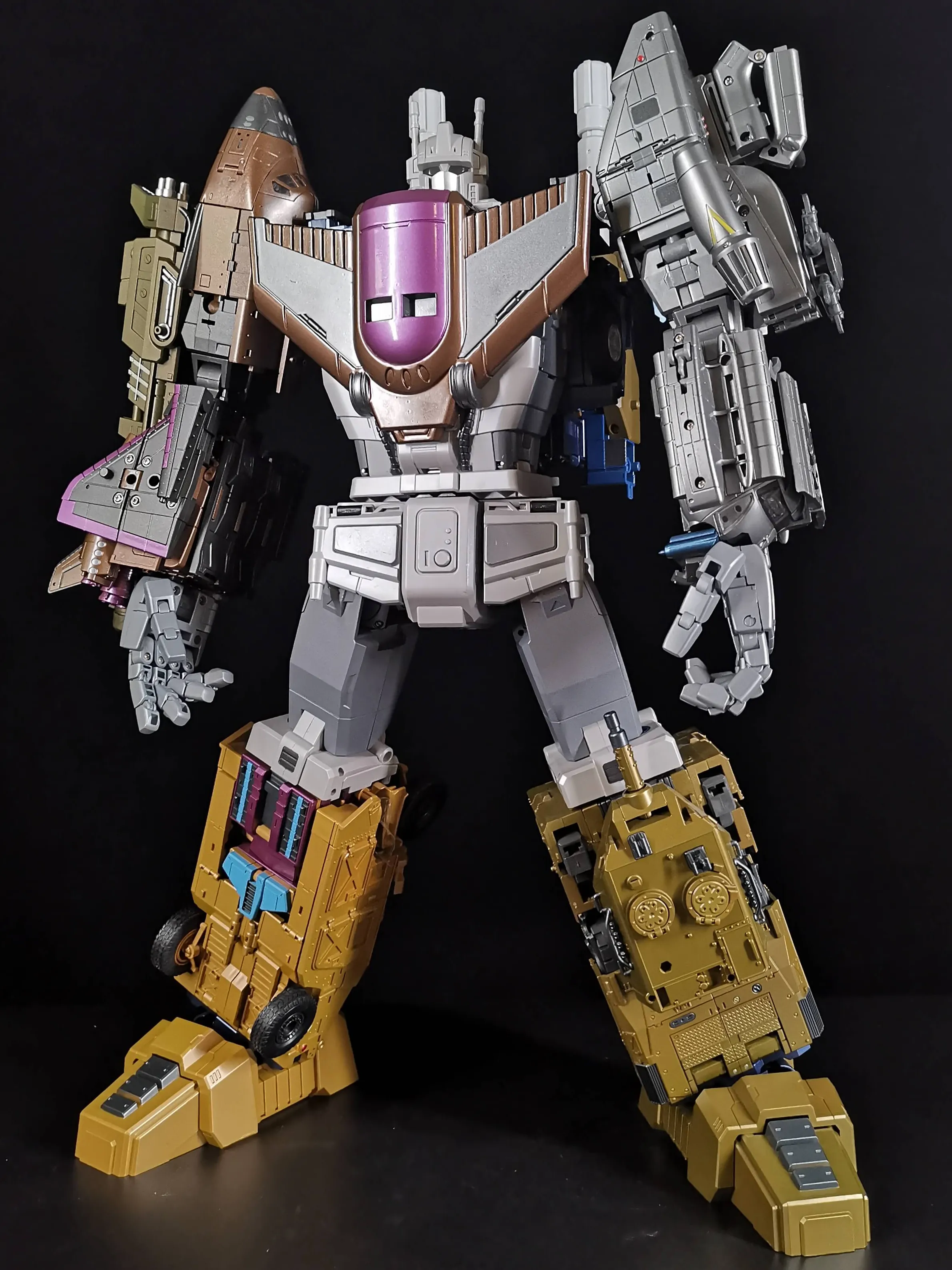 ZA-07 Bruticon Combiner Die-Cast Chest Version Set of 5 Figures | Zeta Toys