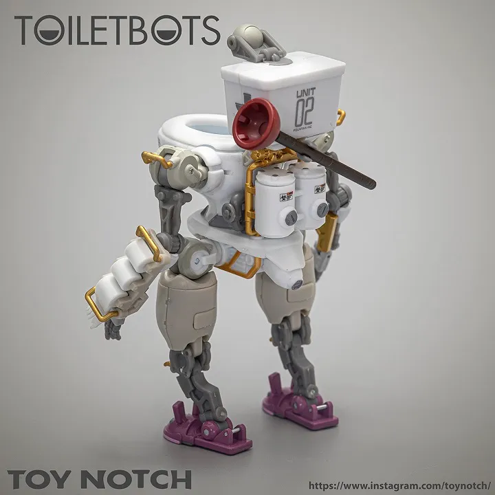 FC-01 Toiletbots Set of 2 | Toy Notch Fun Connection