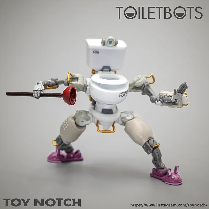 FC-01 Toiletbots Set of 2 | Toy Notch Fun Connection