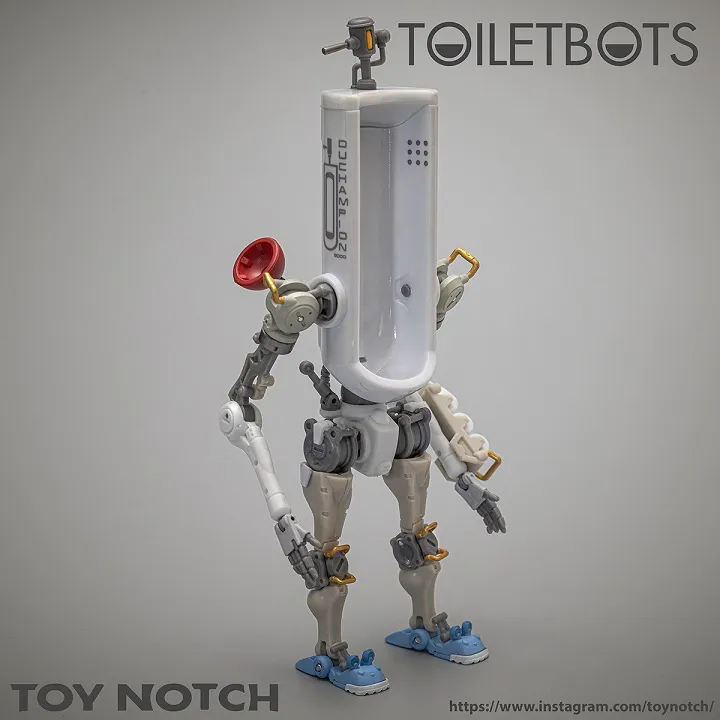 FC-01 Toiletbots Set of 2 | Toy Notch Fun Connection