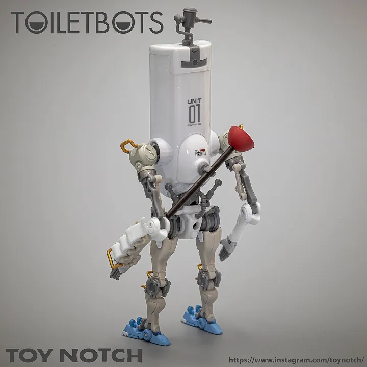 FC-01 Toiletbots Set of 2 | Toy Notch Fun Connection