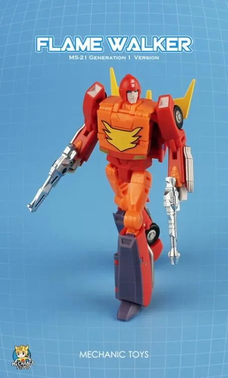 MS-21 Flame Walker | MFT Transformation | Mechanic Toys