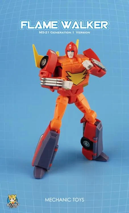 MS-21 Flame Walker | MFT Transformation | Mechanic Toys