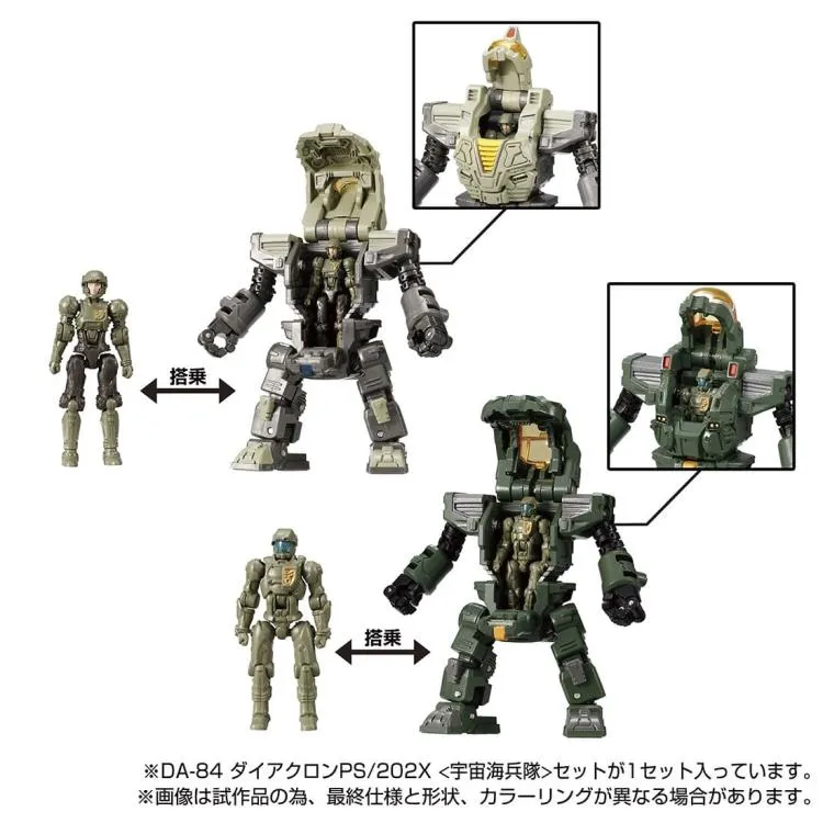 DA-84 Powered Suits System Cosmo Marines Version Set | Diaclone Reboot