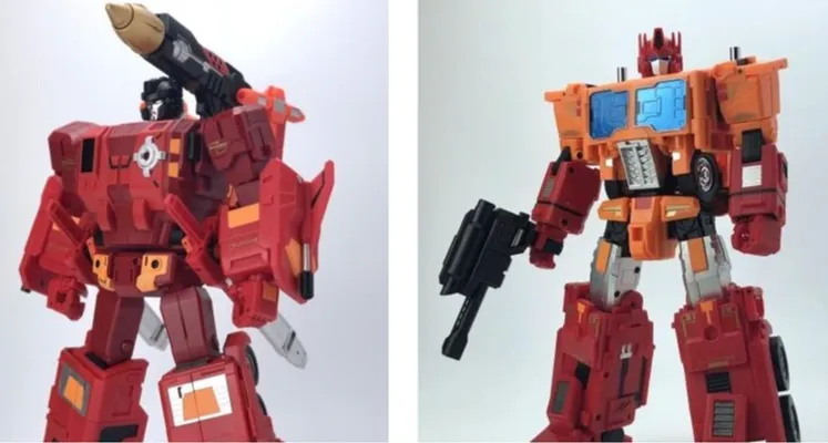 MB-06D Orange Power Baser + MB-11D Orange God Armor Set | Fans Hobby