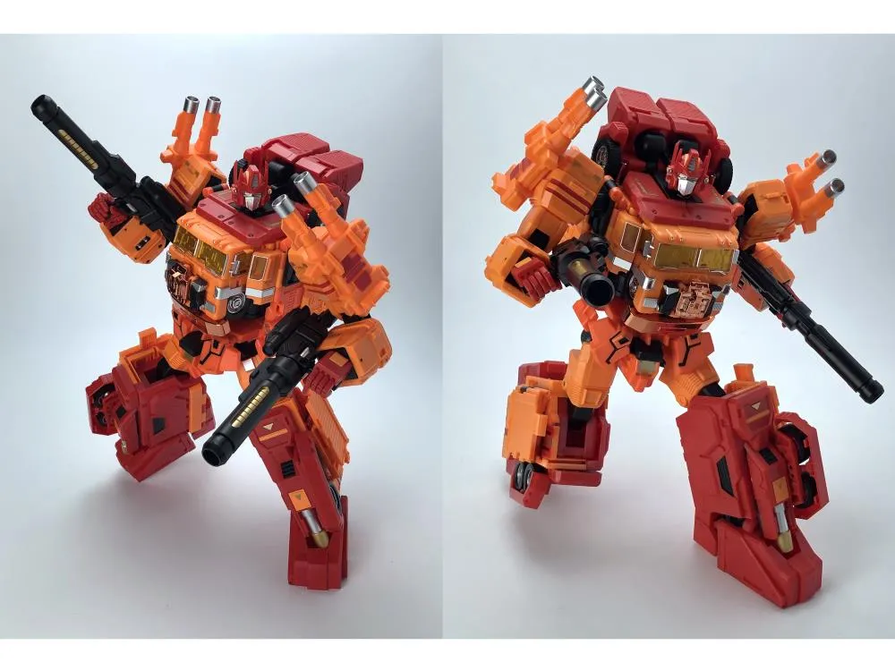 MB-06D Orange Power Baser + MB-11D Orange God Armor Set | Fans Hobby