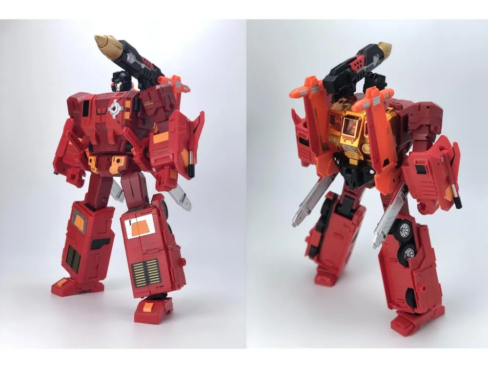 MB-06D Orange Power Baser + MB-11D Orange God Armor Set | Fans Hobby