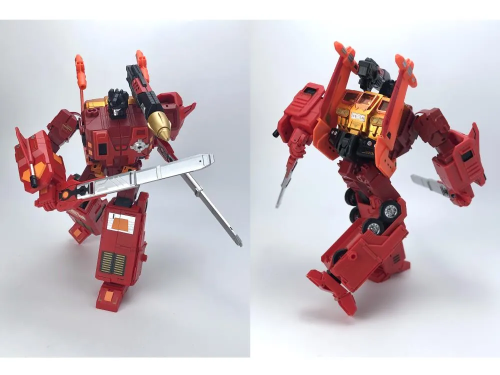 MB-06D Orange Power Baser + MB-11D Orange God Armor Set | Fans Hobby