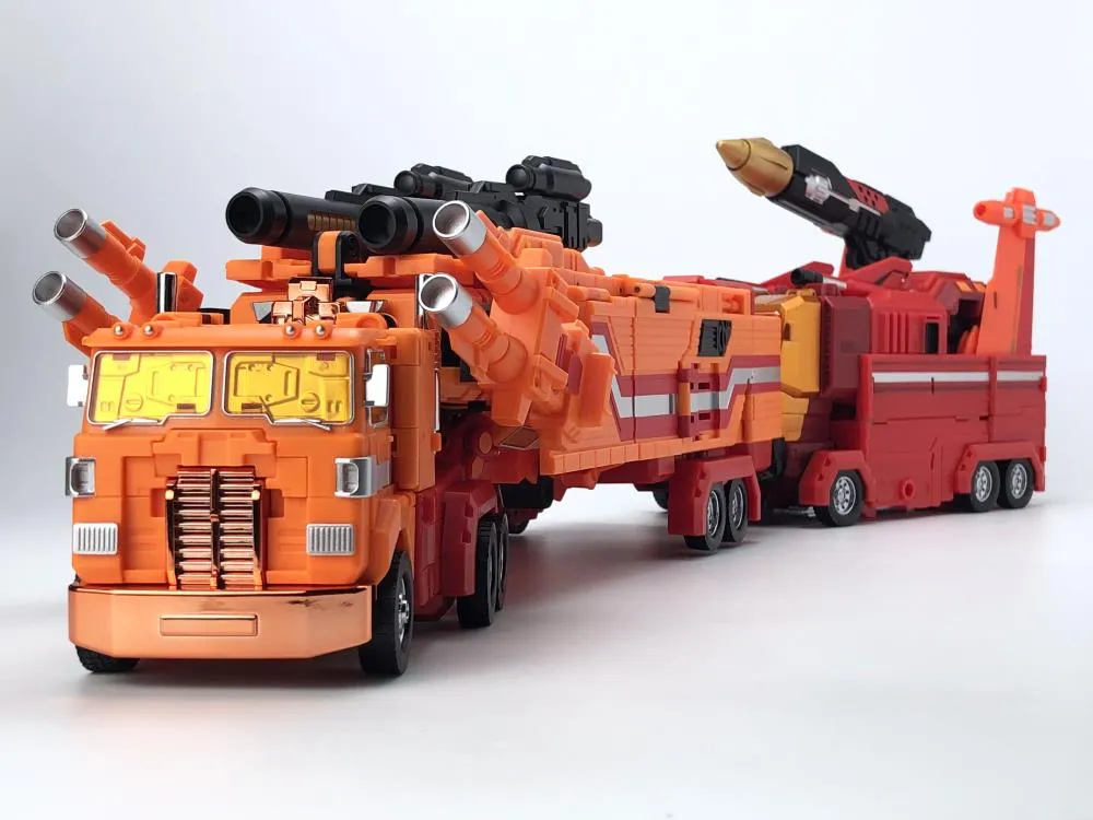 MB-06D Orange Power Baser + MB-11D Orange God Armor Set | Fans Hobby