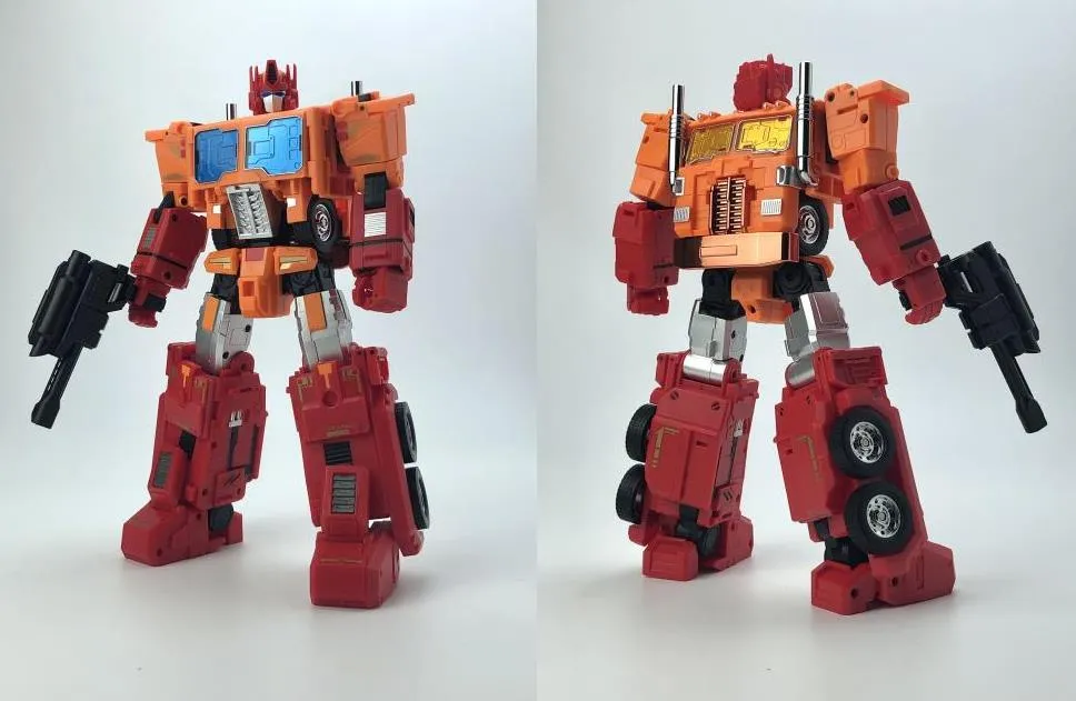 MB-06D Orange Power Baser + MB-11D Orange God Armor Set | Fans Hobby