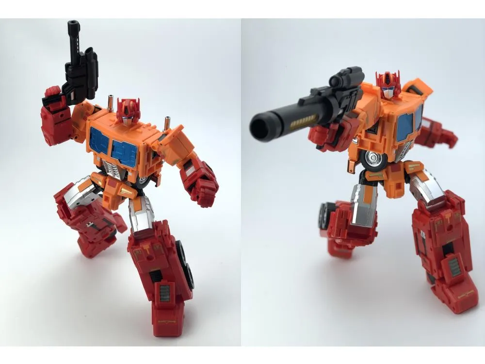 MB-06D Orange Power Baser + MB-11D Orange God Armor Set | Fans Hobby
