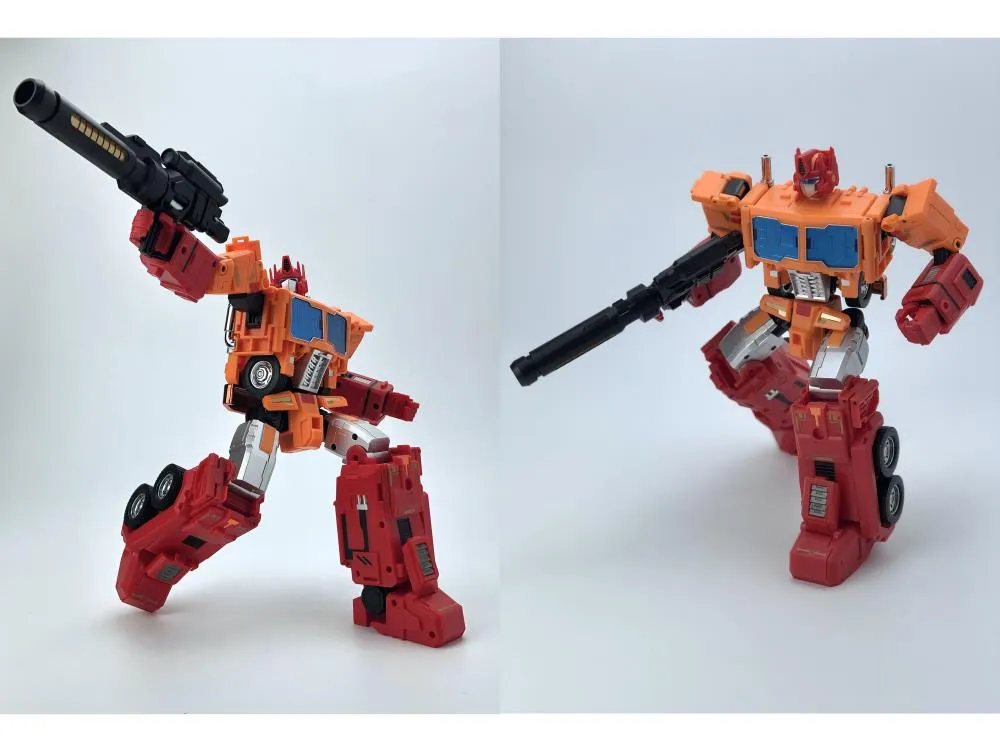 MB-06D Orange Power Baser + MB-11D Orange God Armor Set | Fans Hobby