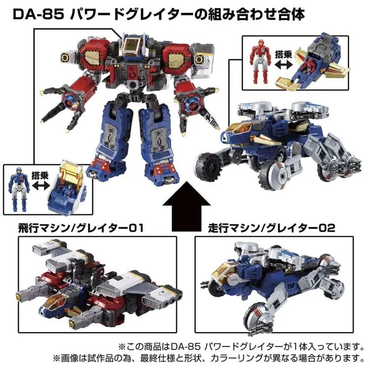 DA-85 Powered Greater | Diaclone Reboot