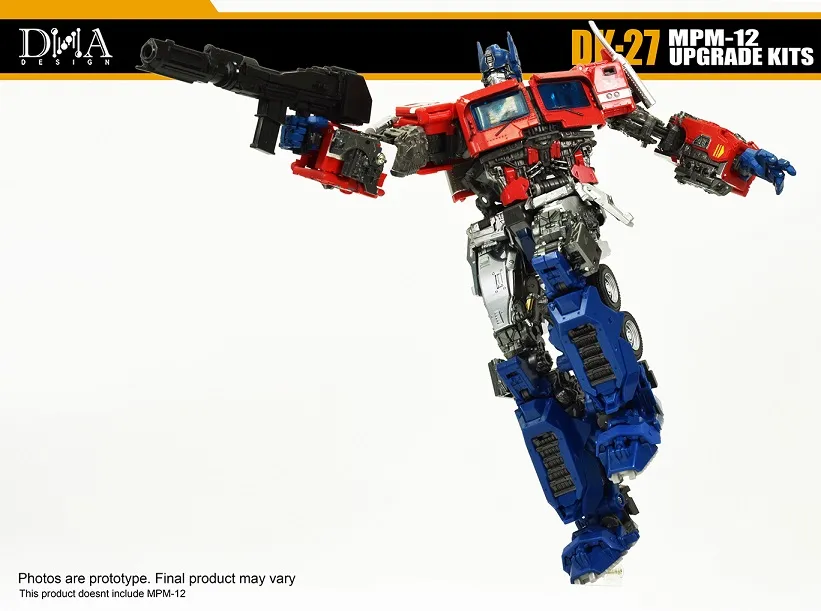 DK-27 Upgrade Kit for Transformers Masterpiece Movie Series MPM-12 | Dna Design | Upgrade Kit