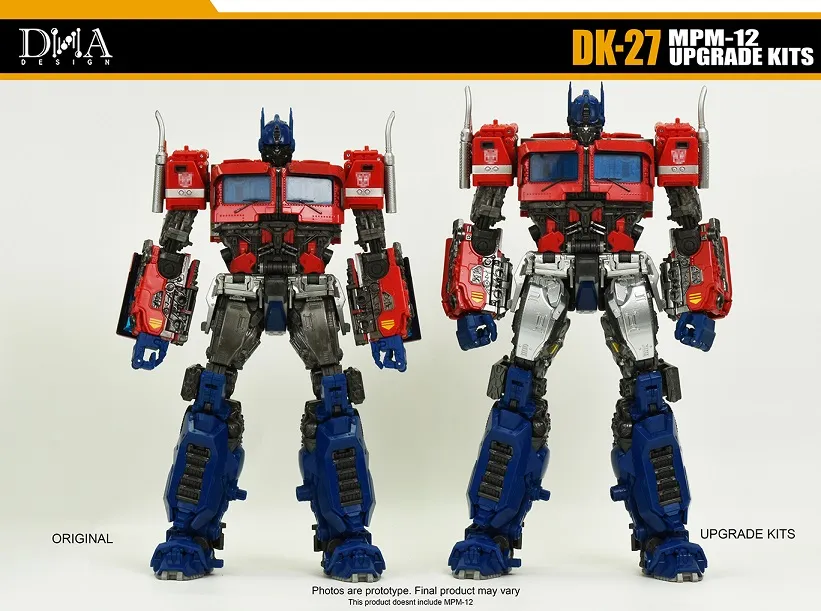 DK-27 Upgrade Kit for Transformers Masterpiece Movie Series MPM-12 | Dna Design | Upgrade Kit