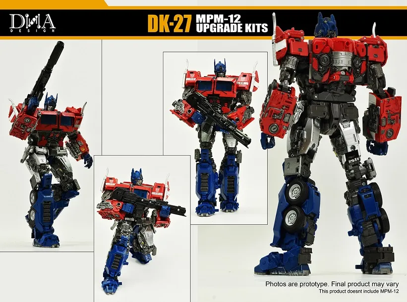DK-27 Upgrade Kit for Transformers Masterpiece Movie Series MPM-12 | Dna Design | Upgrade Kit