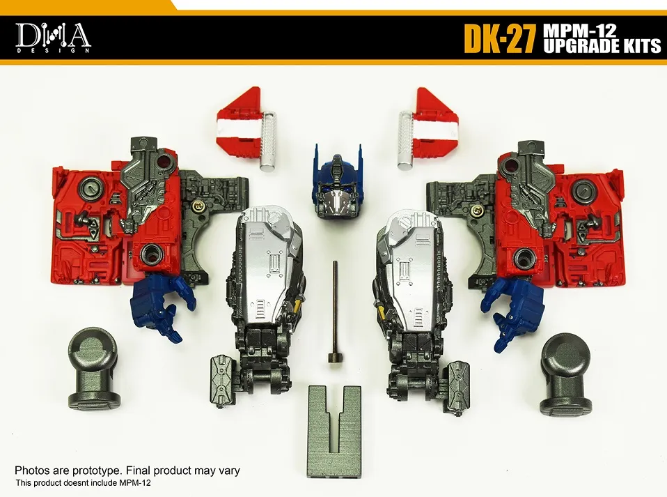 DK-27 Upgrade Kit for Transformers Masterpiece Movie Series MPM-12 | Dna Design | Upgrade Kit