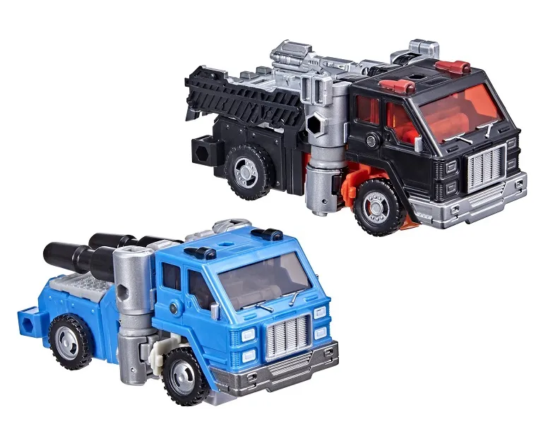 Autobot Road Ranger and Autobot Puffer Deluxe Class | Transformers Generations War for Cybertron Kingdom Golden Disk Collection Chapter 1