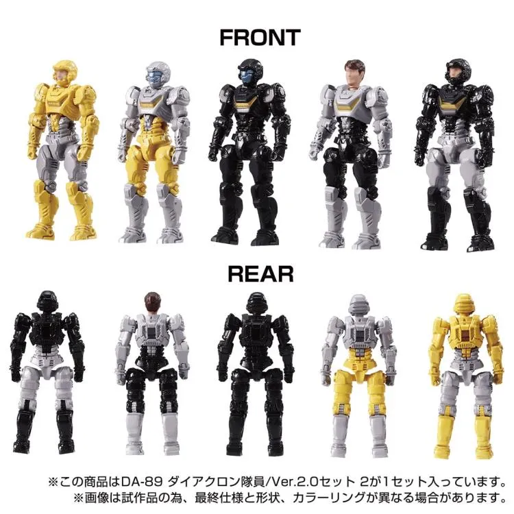 DA-89 Dia-Nauts Version 2.0 Set of 5 | Diaclone Reboot