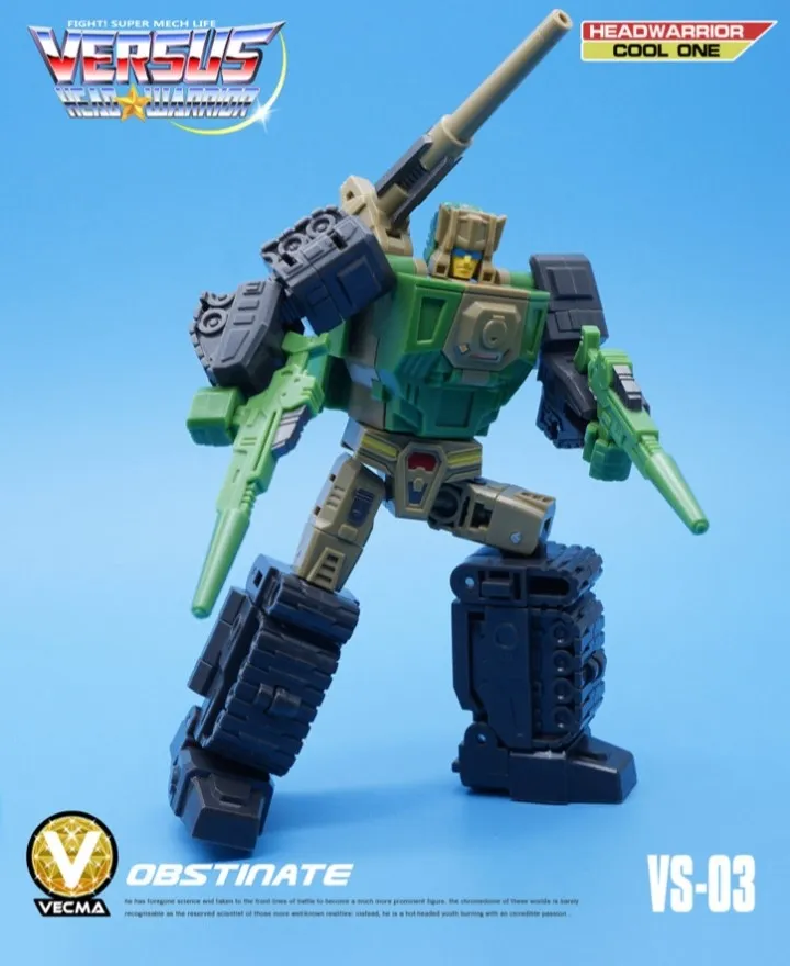 VS-03 Obstinate | Vecma Studio Head Warrior